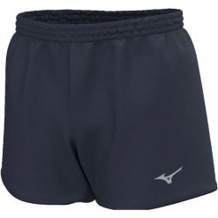 Szorty Mizuno MZNRB 4.5. Niebieskie szorty męskie Mizuno, bez wzorów, z materiału, eleganckie. Za 229.50 zł.