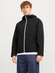 Jack & Jones Kurtka przejściowa w kolorze czarnym rozmiar: L. Czarne kurtki męskie Jack & Jones, l, bez wzorów, bez kaptura. Za 104.89 zł.