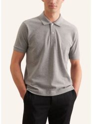 Seidensticker Koszulka polo w kolorze szarym rozmiar: M. Szare koszulki polo męskie Seidensticker, m, bez wzorów, z bawełny, bez ramiączek. Za 105.88 zł.