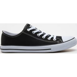 Trampki - Czarny. Czarne trampki i tenisówki męskie House, bez wzorów, bez zapięcia. Za 69.99 zł.