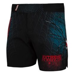 Spodenki Sportowe Męskie na trening i siłownię EXTREME HOBBY WIDOW. Czarne szorty męskie EXTREME HOBBY, m, z elastanu, na fitness i siłownię. Za 229.00 zł.