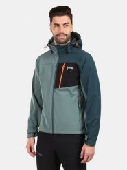 Kilpi Kurtka softshellowa "Ontavio" w kolorze zielonym rozmiar: XL. Zielone kurtki outdoor męskie Kilpi, m, bez wzorów, bez kaptura. Za 374.19 zł.