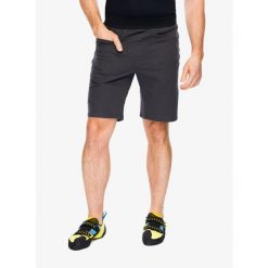 Spodenki wspinaczkowe męskie La Sportiva Flatanger Short. Szare szorty męskie La Sportiva, bez kołnierzyka. Za 303.99 zł.
