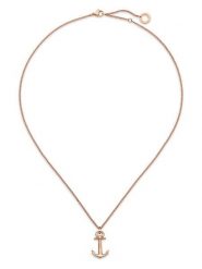 Paul Hewitt Naszyjnik z zawieszką - dł. 45 cm rozmiar: onesize. Czerwone naszyjniki damskie paul hewitt, ze stali. Za 191.42 zł.