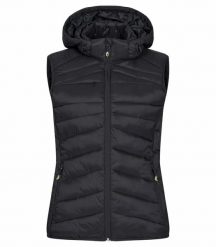 Clique Idaho Vest Women – Lekka damska kamizelka z recyklingowanego poliamidu –. Czarne kamizelki damskie CLIQUE, s, z materiału. Za 280.99 zł.