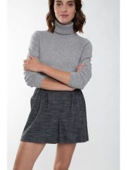 Perfect Cashmere Kaszmirowy golf "Willow" w kolorze szarym rozmiar: L. Szare golfy damskie Perfect Cashmere, l, bez wzorów, z kaszmiru, bez ramiączek. Za 697.85 zł.