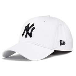Czapka z daszkiem New Era. Białe czapki męskie New Era, bez wzorów. Za 89.99 zł.
