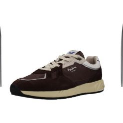Buty PEPE JEANS PLS600021 Brązowy. Brązowe buty trekkingowe męskie Pepe Jeans, z jeansu, bez zapięcia, trekkingowe. Za 446.59 zł.