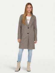 ONLY Płaszcz przejściowy Sedona 15321862 Szary Regular Fit. Szare płaszcze damskie Only, l, bez wzorów, z syntetyku. Za 229.99 zł.