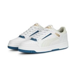 Buty Sportowe Męskie Puma Rebound Joy Low. Białe buty sportowe na co dzień męskie Puma, z gumy, bez zapięcia, trekkingowe. W wyprzedaży za 189.00 zł.