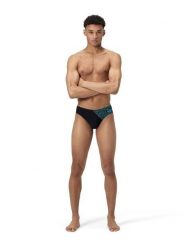 Speedo Kąpielówki "Eco Medley" w kolorze granatowo-turkusowym rozmiar: 8. Niebieskie kąpielówki męskie Speedo, bez wzorów, z materiału. Za 109.95 zł.