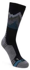 Dlx Hilliard - skarpety trekkingowe unisex ciemnoszary marl. Szare skarpetki damskie DLX, bez wzorów. Za 164.99 zł.