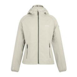 Kurtka Softshellowa Damska. Szare kurtki damskie Regatta, m, bez wzorów, z elastanu, z kapturem. Za 212.99 zł.