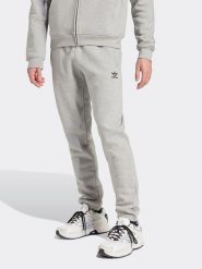 Adidas Spodnie dresowe w kolorze szarym rozmiar: XL. Szare spodnie dresowe męskie Adidas, bez wzorów, z dresówki. Za 147.91 zł.