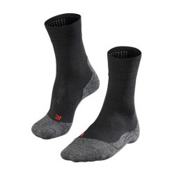 Skarpetki Falke TK2 Sensitive. Czarne skarpetki męskie Falke, bez wzorów, z materiału. Za 161.50 zł.