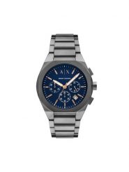 Armani Exchange Zegarek Rafael AX4182 Srebrny. Szare zegarki męskie Armani Exchange, srebrne. Za 979.99 zł.