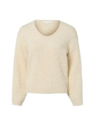 Opus Sweter z dzianiny z moherem i alpaką - Plari Kobiety biały, 36. Białe swetry klasyczne damskie Opus, z dzianiny, bez kołnierzyka. Za 329.95 zł.