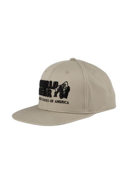Dothan Czapka - Beżowy. Brązowe czapki męskie GORILLA WEAR, bez wzorów, z bawełny. Za 161.00 zł.