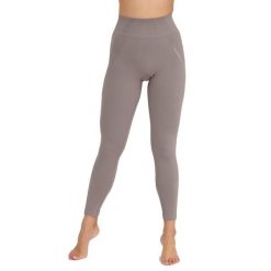 Legginsy damskie z wysokim stanem Brubeck CASUAL. Brązowe legginsy damskie Brubeck, xl, bez wzorów, z elastanu. Za 169.00 zł.