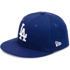 Czapka New Era Los Angeles. Białe czapki męskie New Era, bez wzorów, z bawełny. Za 129.00 zł.