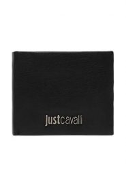 Just Cavalli Portfel 81QA5PX4 ZP361 Czarny. Czarne portfele męskie Just Cavalli, bez wzorów. Za 274.99 zł.