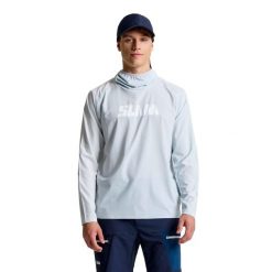 Koszulka Slam Od Tech Hooded T-Shirt Dorosłych. Szare t-shirty męskie SLAM, l, bez wzorów, z materiału, bez kołnierzyka. Za 422.35 zł.