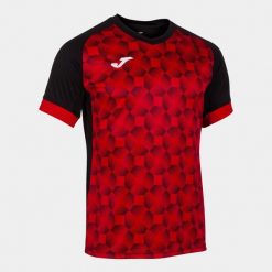 Koszulka do piłki nożnej męska Joma Supernova III. Czarne t-shirty sportowe męskie Joma, m, bez ramiączek, do piłki nożnej. Za 160.50 zł.