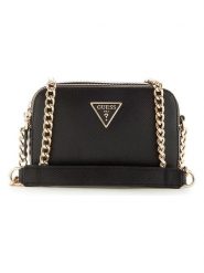 Guess Torebka w kolorze czarnym - 20,5 x 14 x 7 cm rozmiar: onesize. Czarne torebki klasyczne damskie Guess, z aplikacjami, z materiału, bez dodatków. Za 456.87 zł.