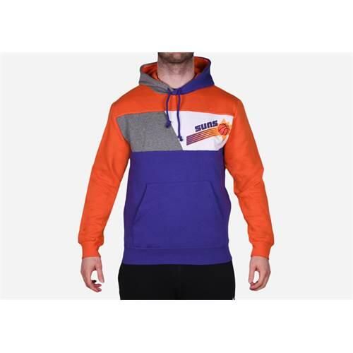 Bluza sportowa męska Mitchell & Ness Phoenix Suns. Brązowe bluzy z kapturem męskie Mitchell & Ness, l. Za 518.00 zł.