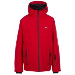 Dlx Randolph- Męska kurtka narciarska Dlx czerwona. Czerwone kurtki narciarskie i snowboardowe damskie DLX, m, bez wzorów, z puchu, bez kaptura, narciarskie. Za 633.99 zł.