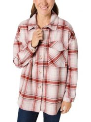 Timezone Kurtka koszulowa w kolorze jasnoróżowym rozmiar: XXL. Różowe kurtki damskie Timezone, xxl, bez wzorów, bez kaptura. Za 213.18 zł.