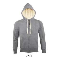 Kurtka z kapturem Sol's Sherpa. Szare kurtki damskie SOL'S, l, bez wzorów, z bawełny, z kapturem. Za 284.05 zł.