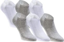 Skarpetki Tastiq 6-pak Giftbox biało-szary mix 35-38. Białe skarpetki damskie Erima, bez wzorów, z bawełny. Za 120.99 zł.