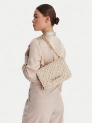 LOVE MOSCHINO Torebka JC4000PP1OLA0110 Écru. Torebki klasyczne damskie Love Moschino, bez wzorów, ze skóry, bez dodatków. Za 549.00 zł.