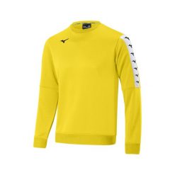 Bluza Mizuno Nara Training. Żółte bluzy bez kaptura męskie Mizuno. Za 185.50 zł.