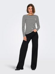 ONLY Dżinsy - Comfort fit - w kolorze czarnym rozmiar: S/L32. Czarne jeansy damskie Only, z podwyższonym stanem. Za 131.74 zł.