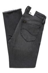 SPODNIE LEE DAMSKIE ELLY L305EAWC 112105989. Szare spodnie materiałowe damskie Lee, bez wzorów, z jeansu. Za 189.99 zł.