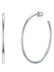 Lulu & Jane Kolczyki-kreole rozmiar: onesize. Szare kolczyki damskie Lulu & Jane, metalowe. Za 43.99 zł.