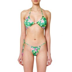 Dół od bikini Sundek High Leg. Zielone bikini damskie SUNDEK, bez wzorów. Za 134.00 zł.