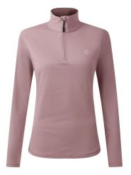 Dare 2b Koszulka narciarska "Lowline II" w kolorze jasnoróżowym rozmiar: 42. Różowe bluzki sportowe damskie Dare 2b, z materiału, bez kołnierzyka, bez ramiączek. Za 78.47 zł.