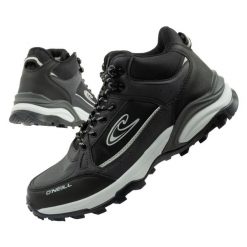 Buty sportowe trekkingowe męskie O'neill Granby. Czarne buty trekkingowe męskie O'neill, z materiału, bez zapięcia, trekkingowe. Za 349.00 zł.