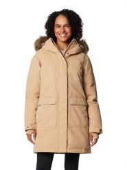 Columbia Parka funkcyjna "Little Si II" w kolorze beżowym rozmiar: XL. Brązowe parki damskie Columbia, xl, bez wzorów. Za 377.74 zł.