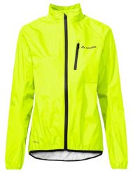 Kurtka damska Drop Jacket III. Żółte kurtki damskie Vaude, bez wzorów, z materiału, bez kaptura. Za 519.00 zł.