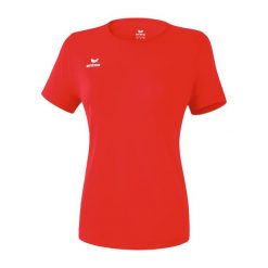 Koszulka damska Erima Functional Teamsports T-shirt. Czerwone bluzki damskie Erima, l, bez wzorów, sportowe, bez kołnierzyka, bez ramiączek. Za 89.99 zł.