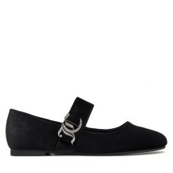Baleriny Juicy Couture. Czarne baleriny damskie Juicy Couture, bez wzorów, bez obcasa. Za 179.99 zł.
