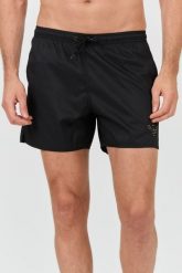 EMPORIO ARMANI Czarne kąpielówki. Czarne kąpielówki męskie Emporio Armani, l, bez wzorów. W wyprzedaży za 259.99 zł.