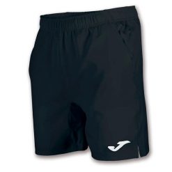 Spodenki tenisowe męskie Joma Master. Czarne szorty męskie Joma, bez wzorów, z elastanu, klasyczne. Za 103.99 zł.