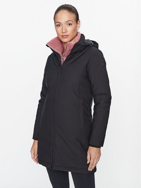 CMP Kurtka zimowa 33K3556 Czarny Regular Fit. Czarne kurtki damskie CMP, na zimę, bez wzorów, z syntetyku, bez kaptura. Za 619.99 zł.