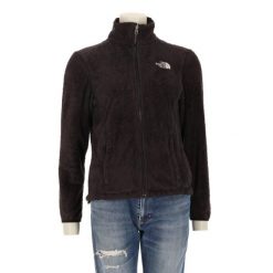 Second life - Kurtka polarowa TNF Osito dla kobiet - Stan bardzo dobry. Czarne kurtki damskie The North Face, s, bez wzorów, z materiału, bez kaptura. Za 211.46 zł.