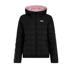 Damska kurtka puchowa Protest Leya. Czarne kurtki damskie Protest, bez wzorów, z puchu, bez kaptura. Za 546.50 zł.